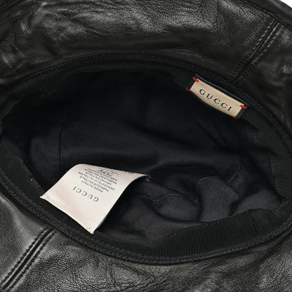 Gucci Crystal Horsebit Bob Mulina Bucket Hat S Black 7 of 8