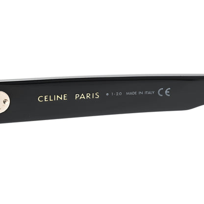 Celine Acetate Square Sunglasses CL401301 Black 5 of 9