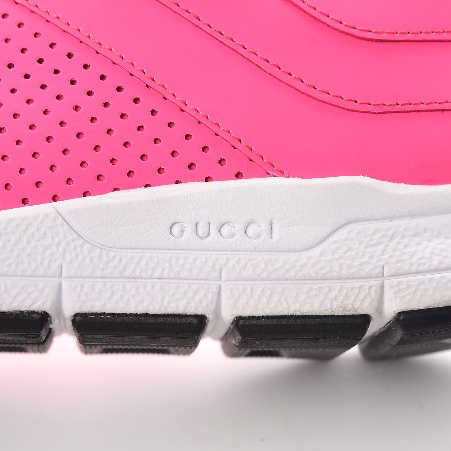 Calfskin Sneakers 37 Neon Pink