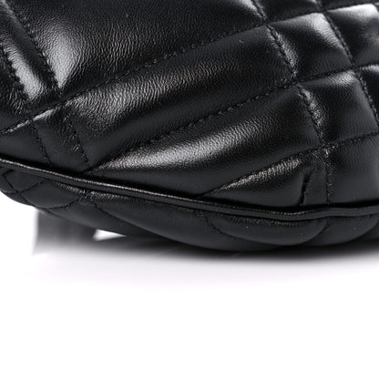 Burberry Lambskin Quilted Small Lola Bum Bag Black 7 of 8
