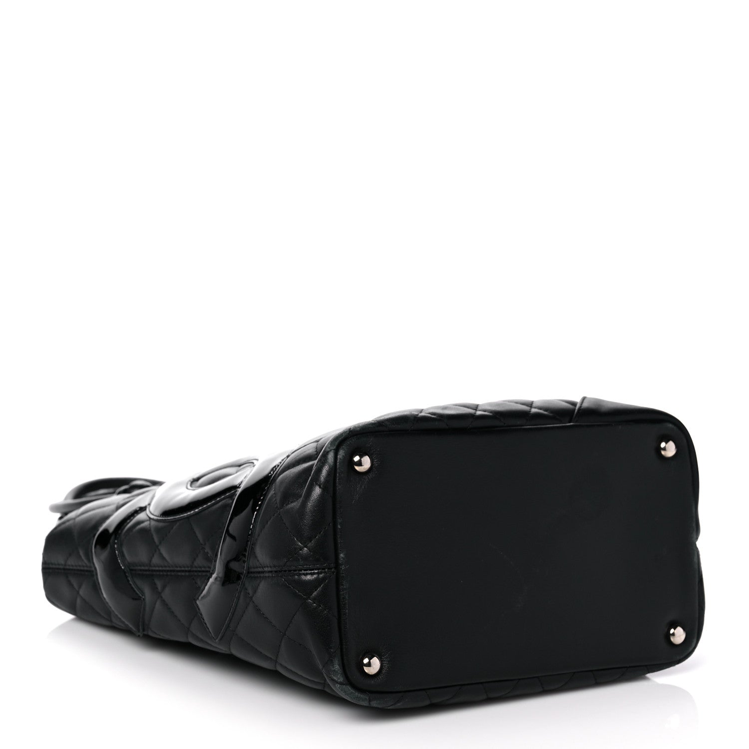 Chanel Calfskin Quilted Medium Cambon Tote Black 3 of 15