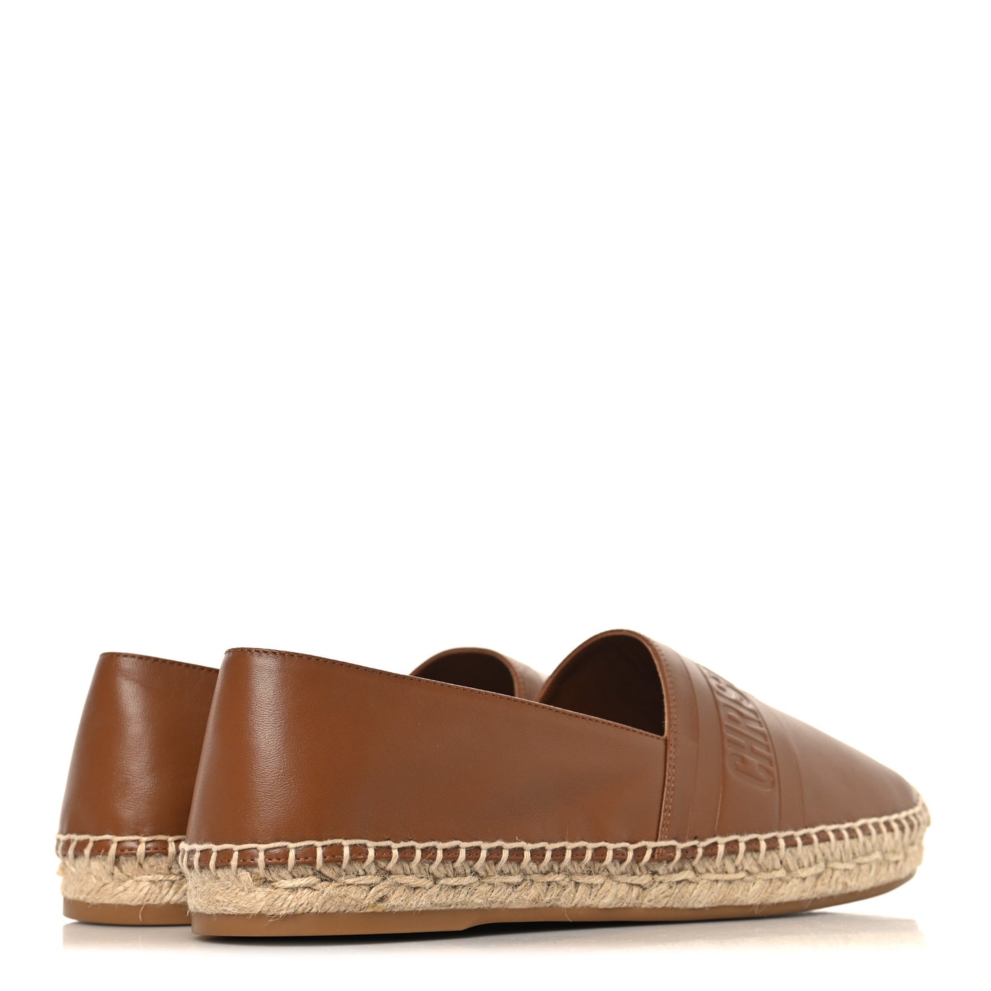 Lambskin Granville Espadrille 40 Golden Saddle