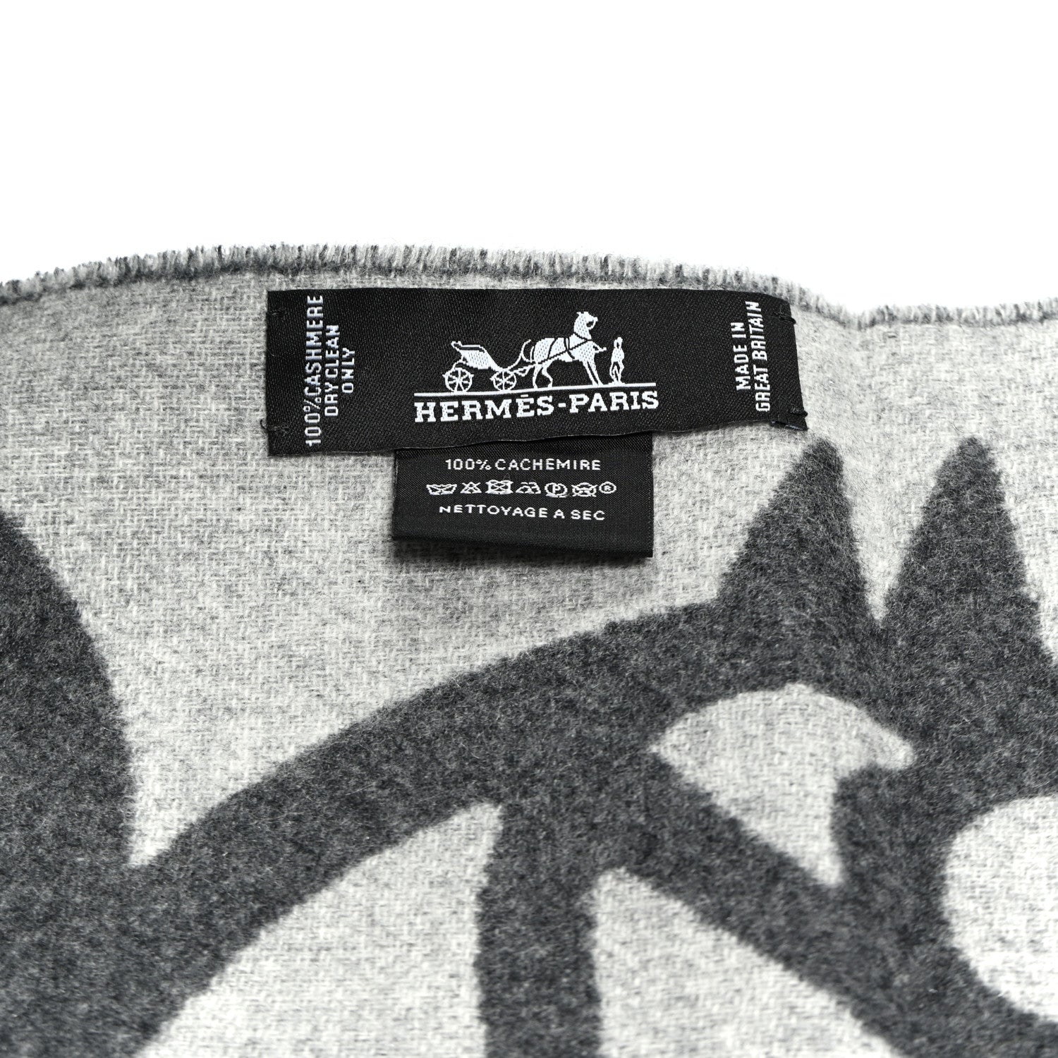 Louis Vuitton Wool Cashmere Lock And Keys Scarf Black 10 of 14
