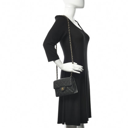 Chanel Caviar Quilted Mini Square Flap Black 2 of 11