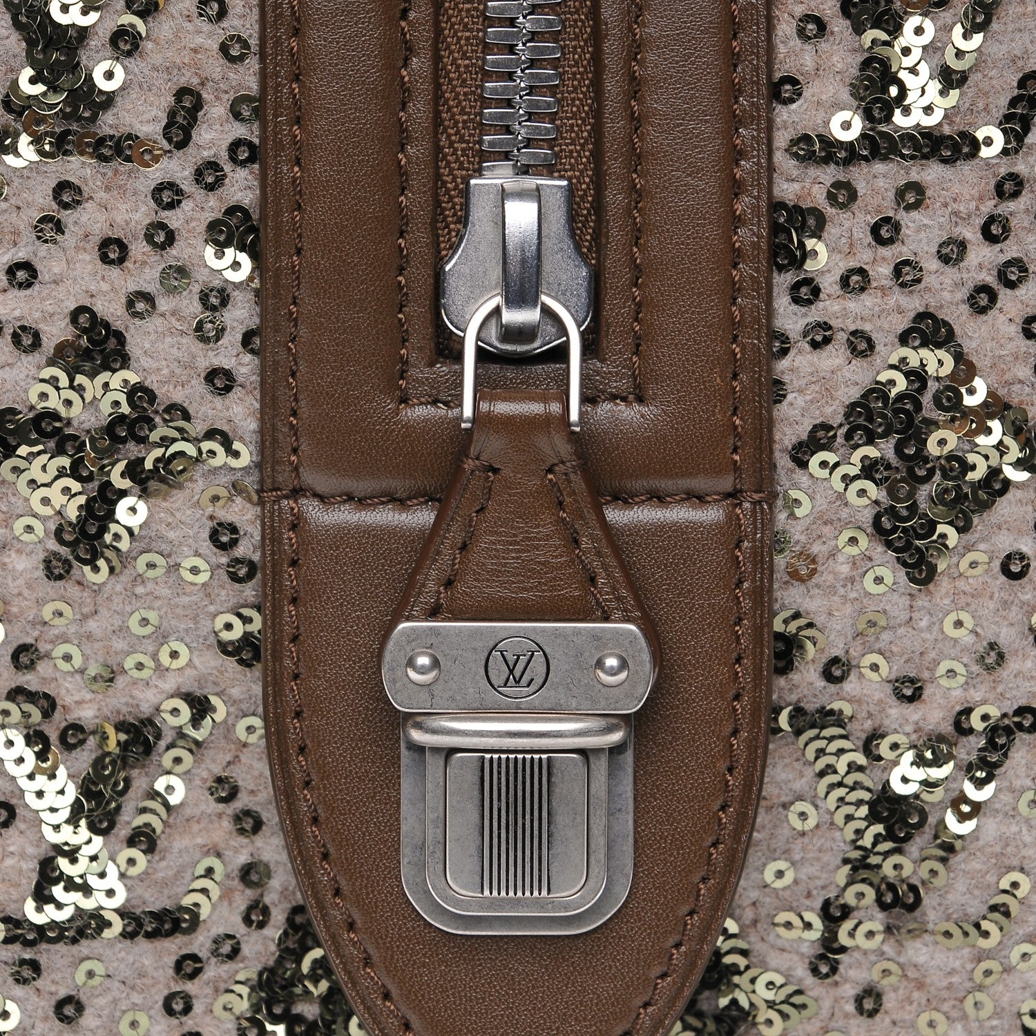 Louis Vuitton Sequin Monogram Sunshine Express Speedy Kaki 7 of 7