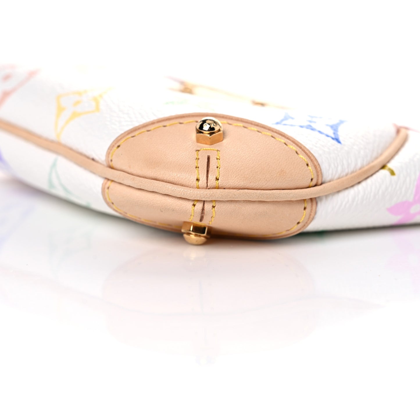 Monogram Multicolor Pochette Milla MM White