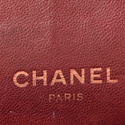 Chanel Lambskin Quilted Medium Double Flap Bijoux Chain Black 6 of 12
