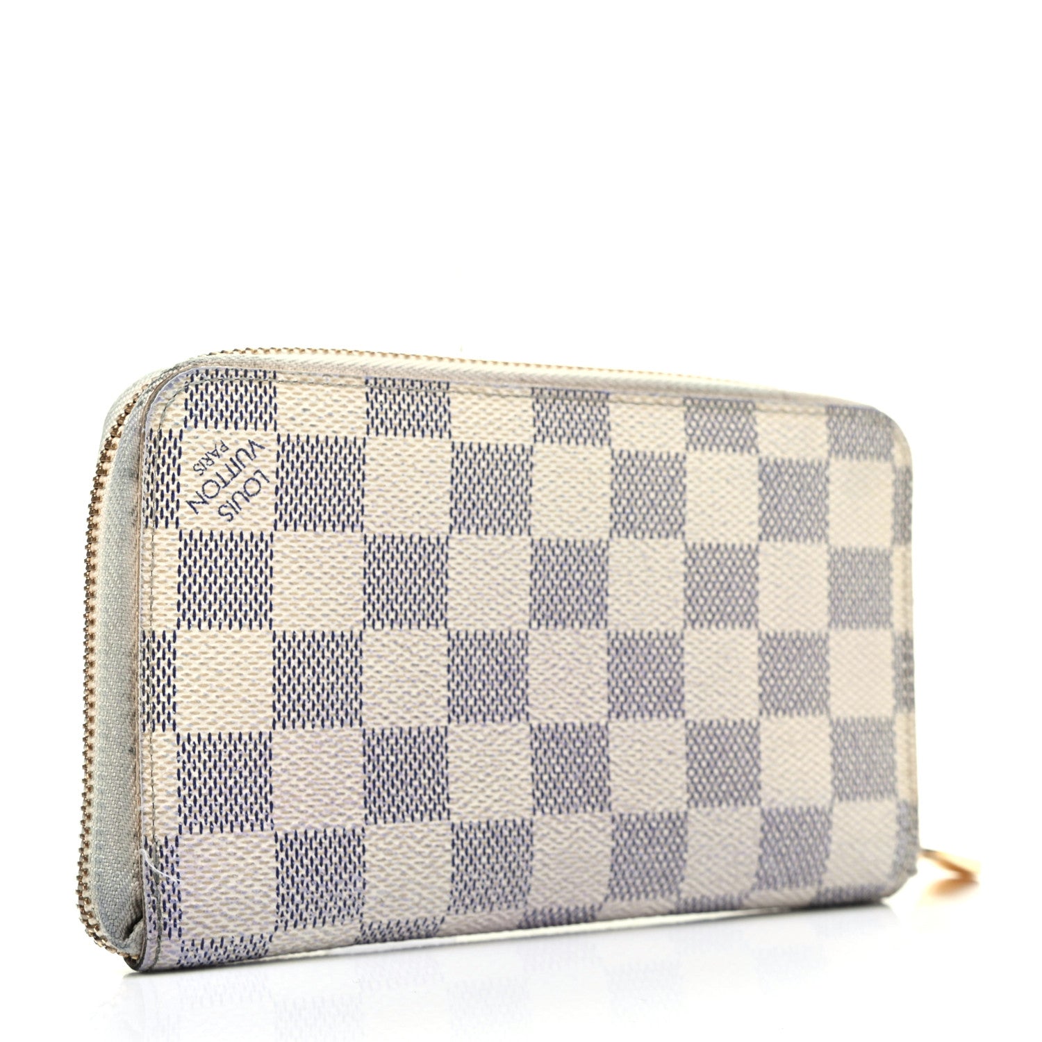 Louis Vuitton Damier Azur Compact Zippy Wallet 3 of 12