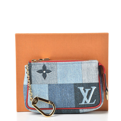Louis Vuitton Denim Micro Pochette Accessories Denim Rouge 8 of 8