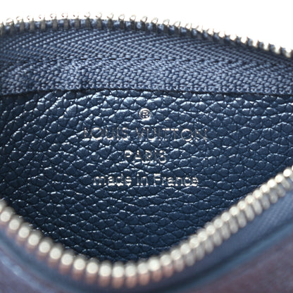 Louis Vuitton Metallic Empreinte Monogram Giant Key Pouch Navy Nacre 6 of 7
