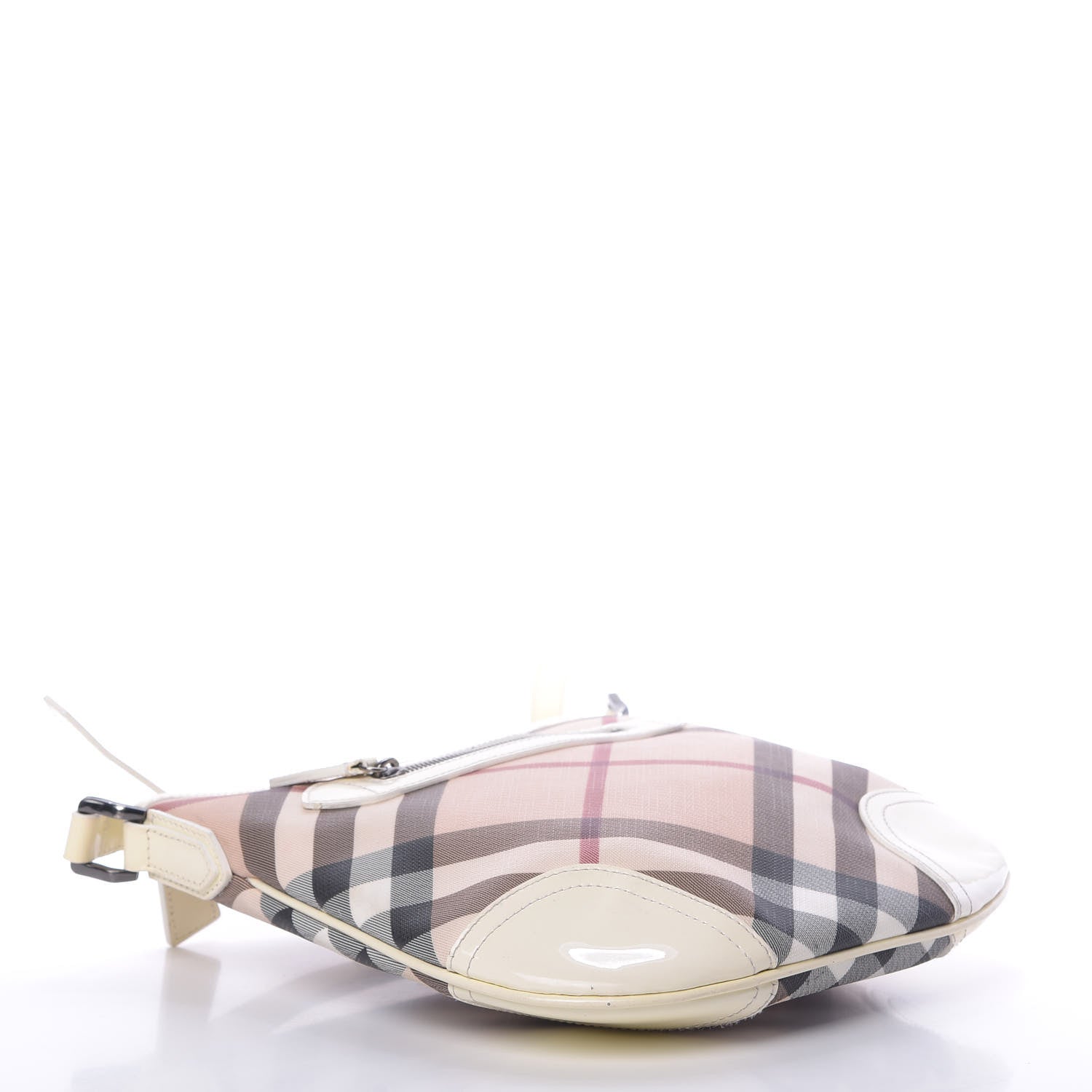 Burberry Nova Check Small Dryden Crossbody Bag White 4 of 13