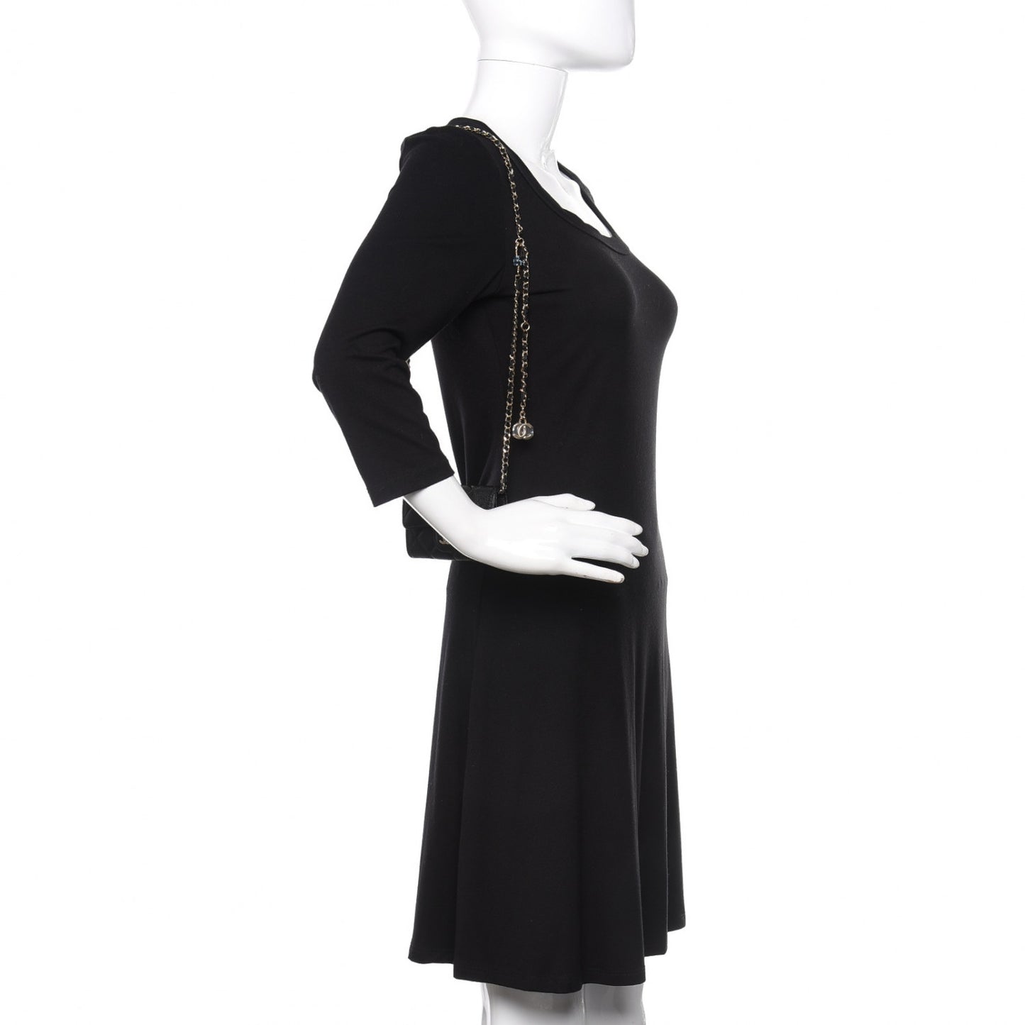 Caviar Quilted Belt Bag Black