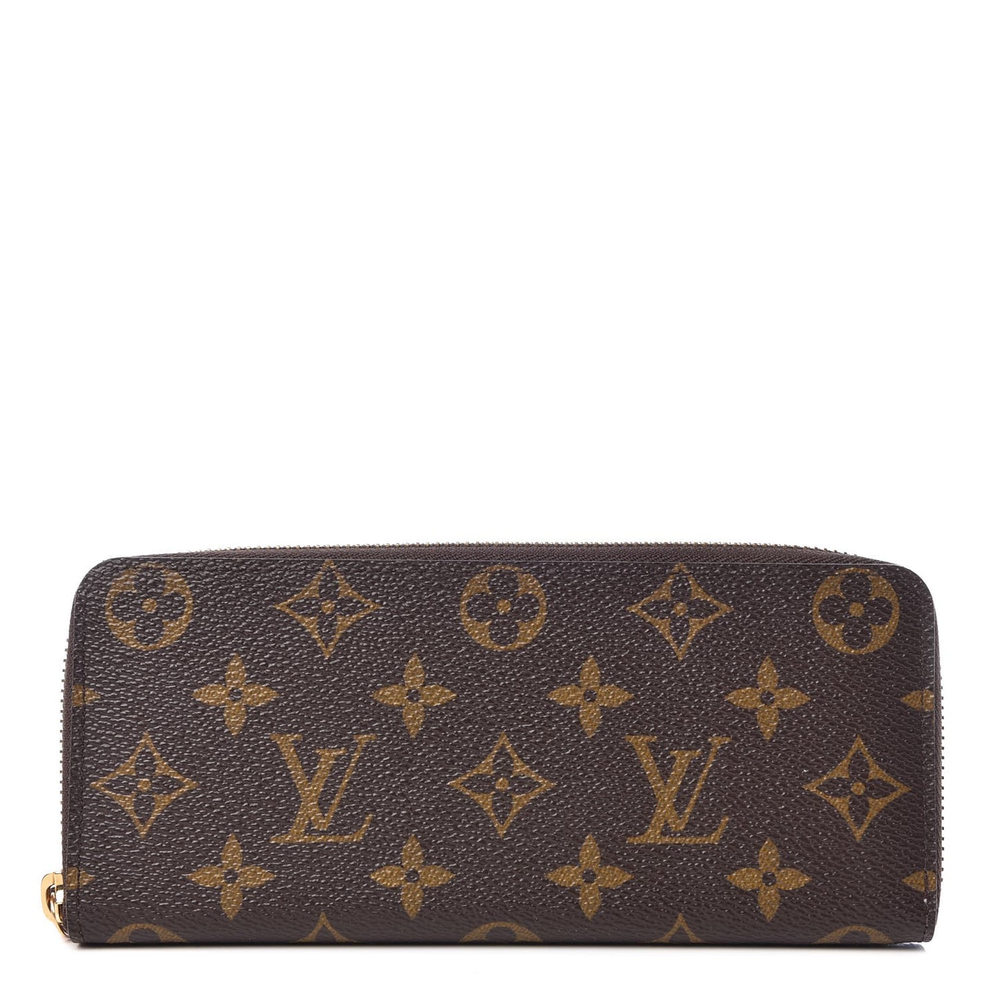Monogram Clemence Wallet Rose Ballerine