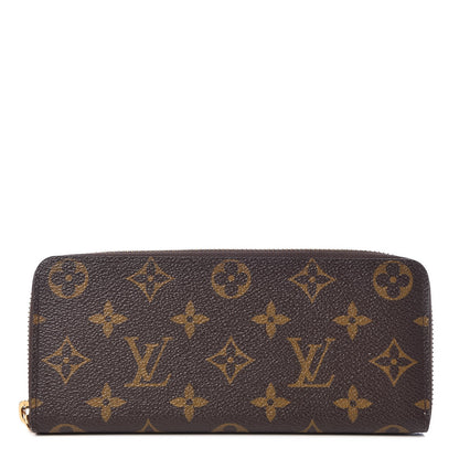 Louis Vuitton Monogram Clemence Wallet Rose Ballerine 1 of 9