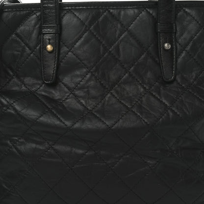 Chanel Calfskin Quilted Large Gabrielle Shopping Tote Black 8 of 10