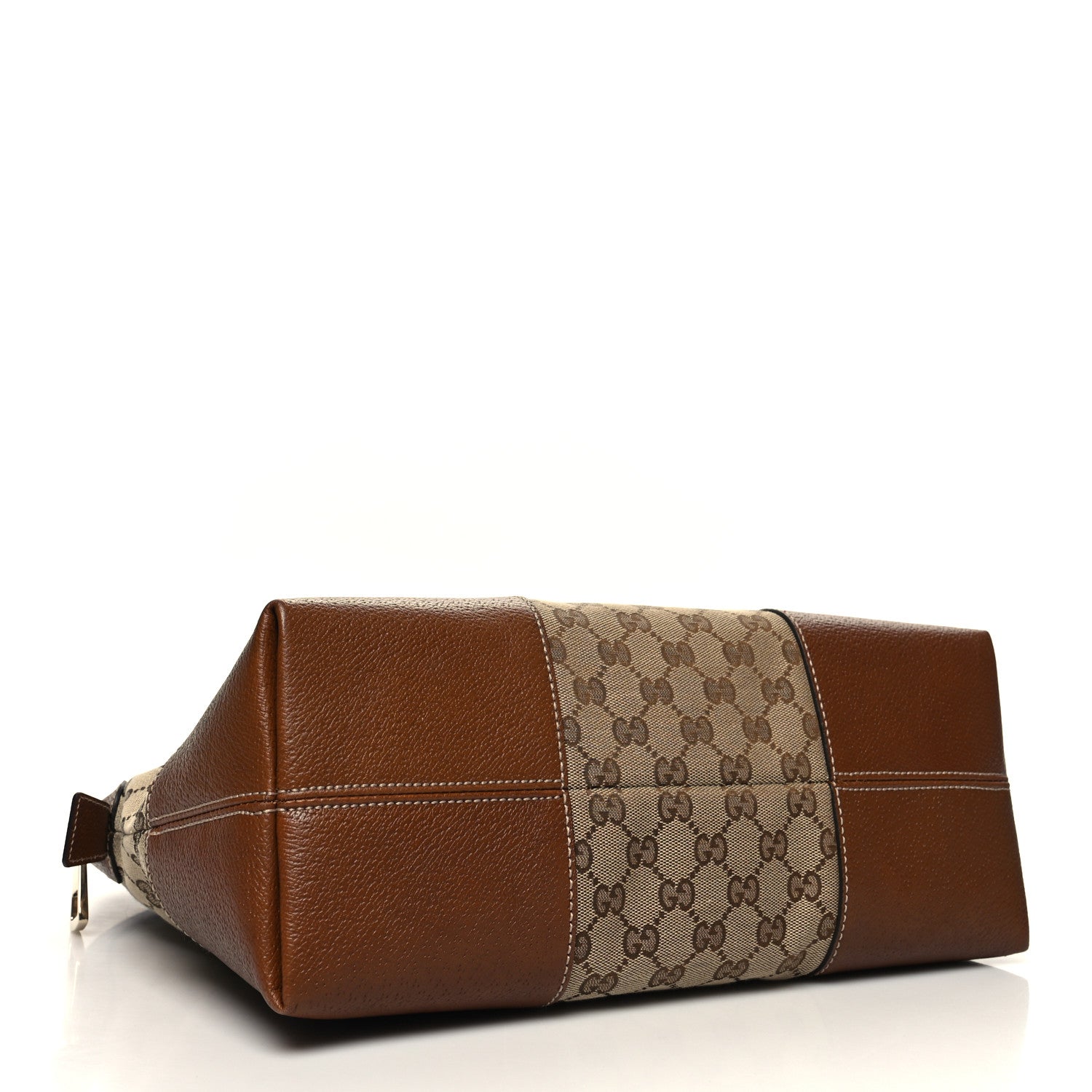 Gucci Monogram Medium Bree Shoulder Bag Beige Tabacco 4 of 11
