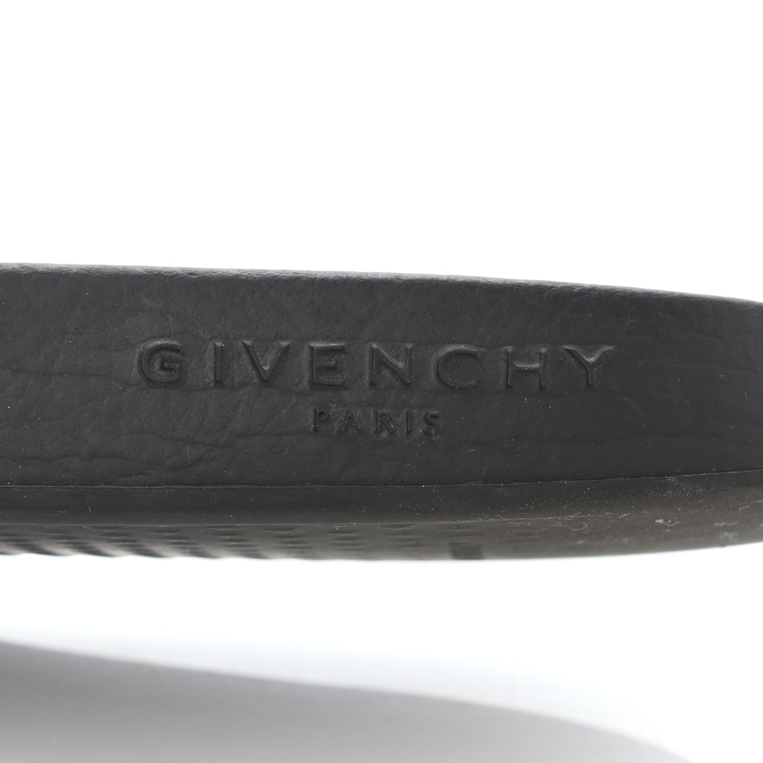 Givenchy Rubber Logo Pool Slide Sandals 38 Black 9 of 9