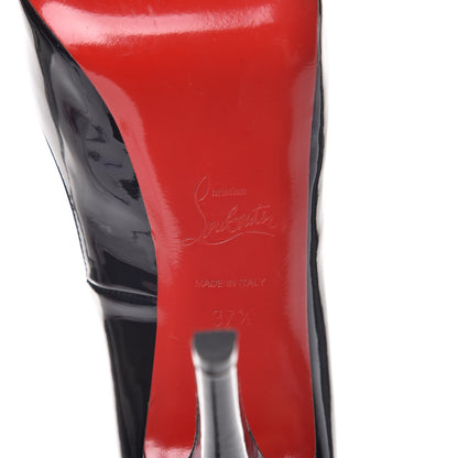 Christian Louboutin Patent Very Prive 120 Pumps 37.5 Night 7 of 8