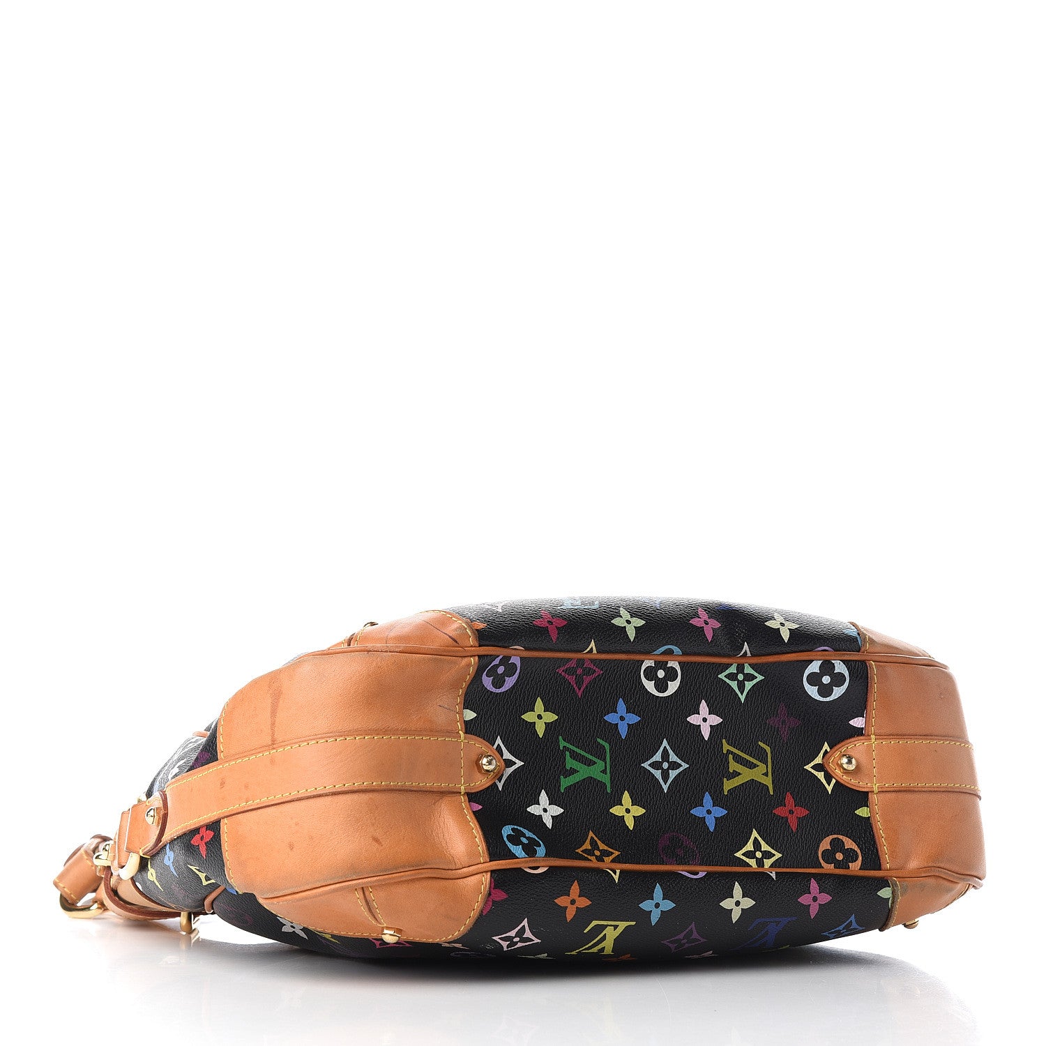 Louis Vuitton Monogram Multicolor Greta Black 3 of 8