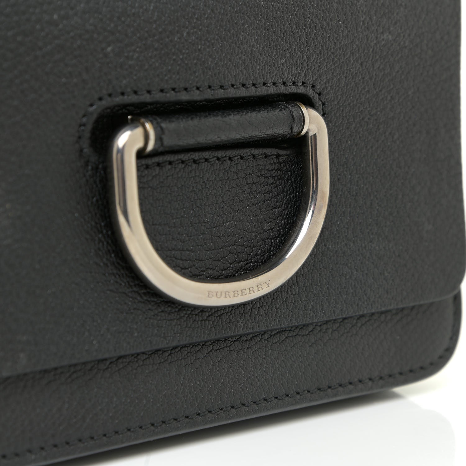 Burberry Goatskin Mini D-Ring Bag Black 13 of 15