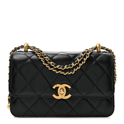 Chanel Calfskin Quilted Mini Perfect Fit Flap Black 1 of 12
