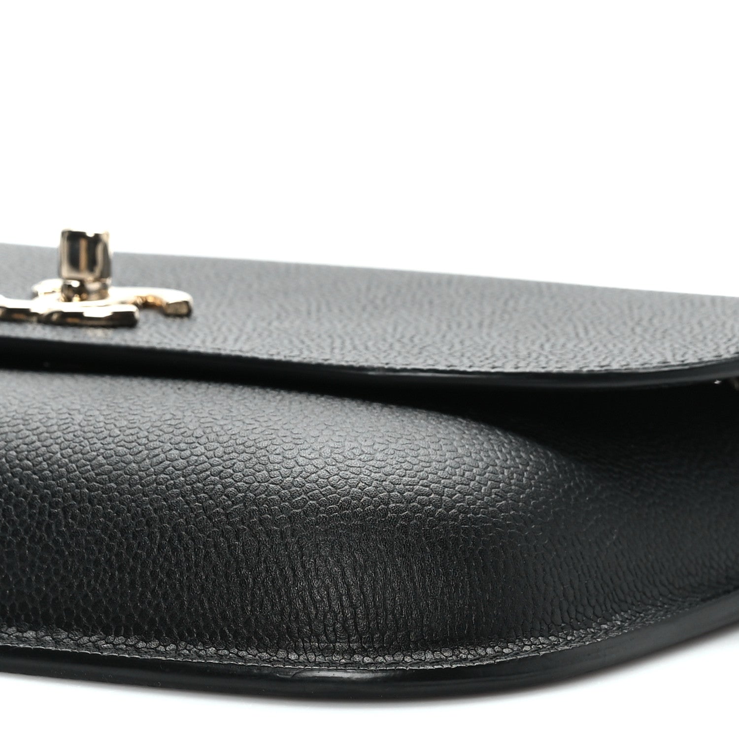 Chanel Caviar Mini Chain Flap Bag Black 9 of 9