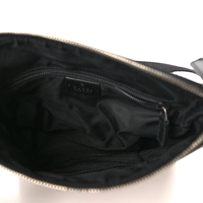 Gucci GG Supreme Monogram Web Messenger Bag Black 5 of 10