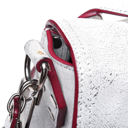 Proenza Schouler Crackle Calfskin PS1 Medium Satchel White 23 of 24