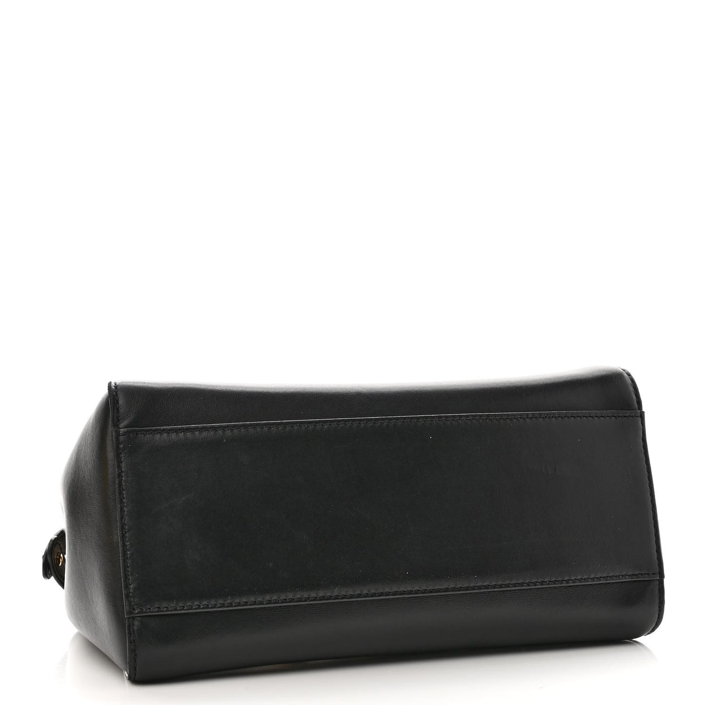 Nappa Stacked Bar Mini Peekaboo Iconic Satchel Black