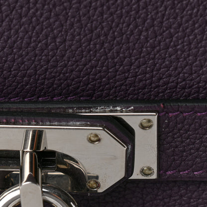 Hermes Togo HAC Birkin 40 Raisin 11 of 11