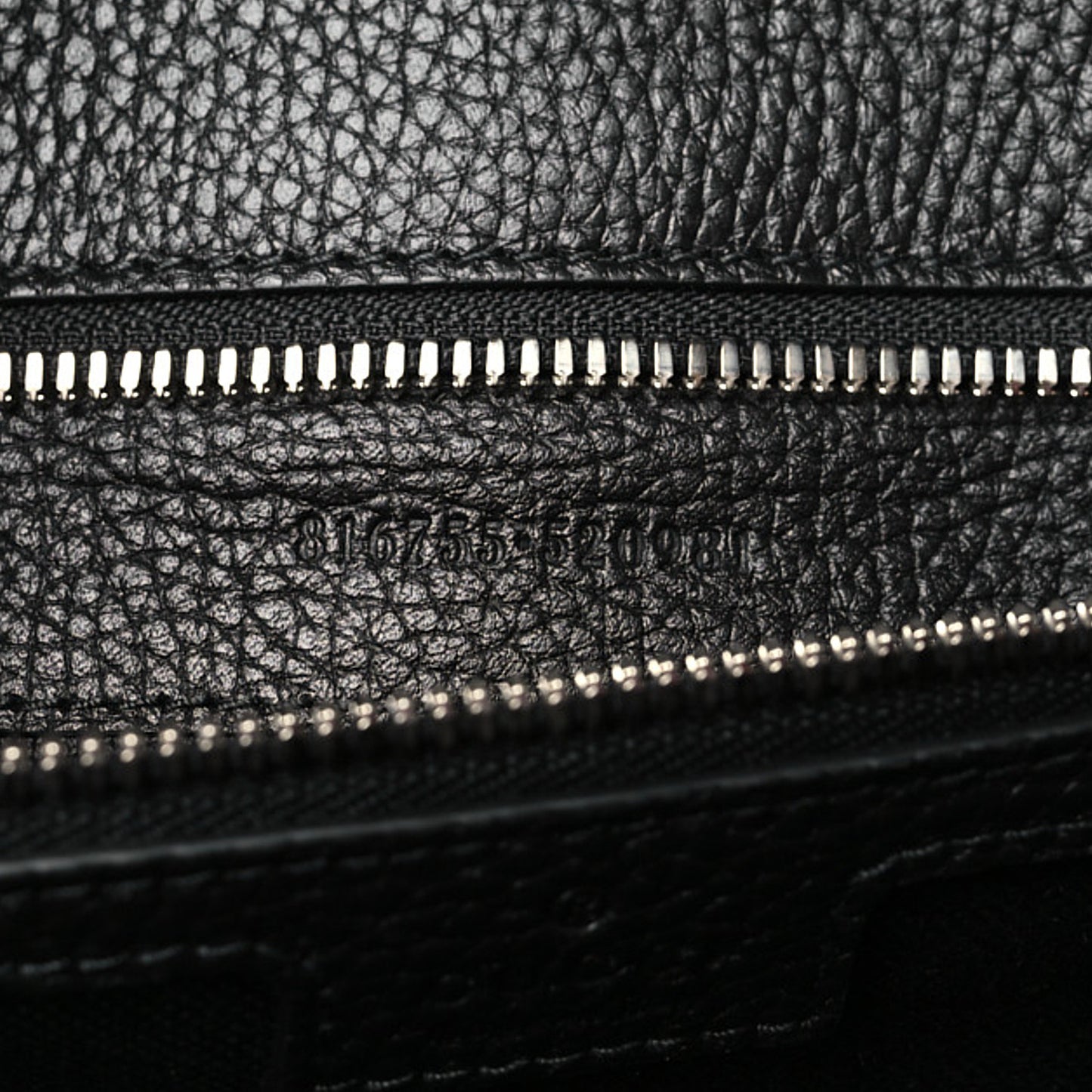 Calfskin Web Medium Business Case Black