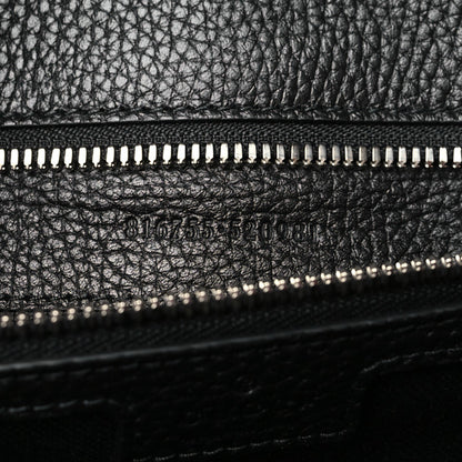 Gucci Calfskin Web Medium Business Case Black 6 of 9