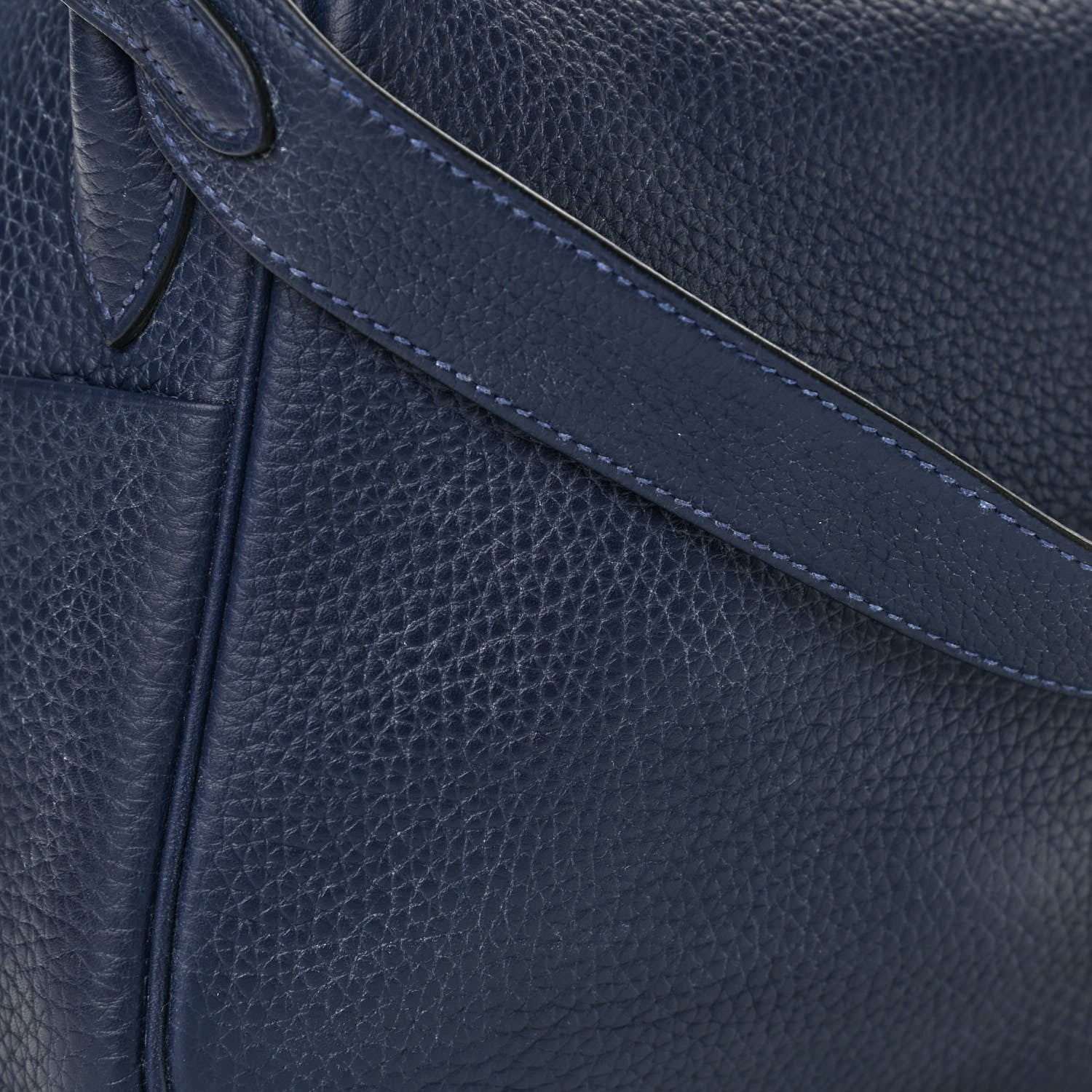 Hermes Taurillon Clemence Lindy 26 Bleu Nuit 12 of 12