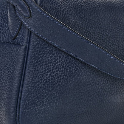 Hermes Taurillon Clemence Lindy 26 Bleu Nuit 12 of 12