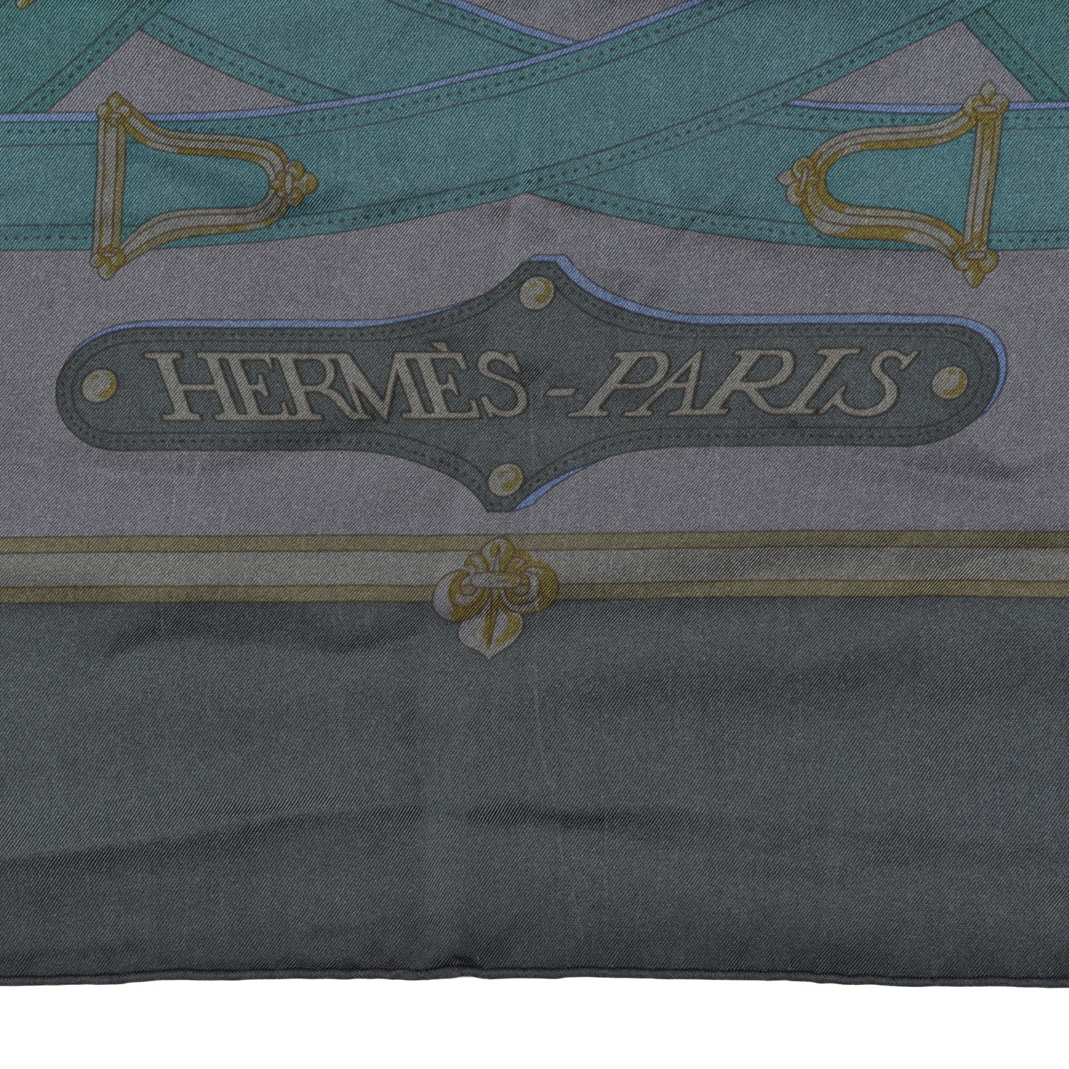Hermes Silk Cavalcadour Wash Shawl 140 2 of 3