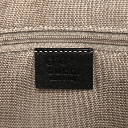 Gucci Soft Microguccissima Small Zippered Satchel Black 6 of 12