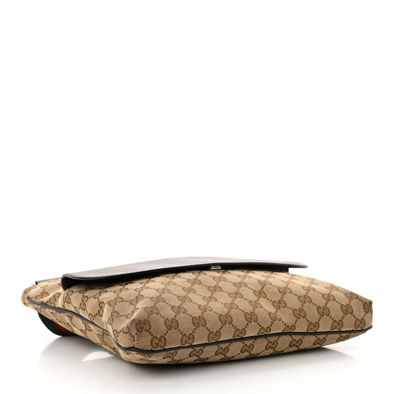 Gucci Monogram Signature Web Small Messenger Brown 4 of 16
