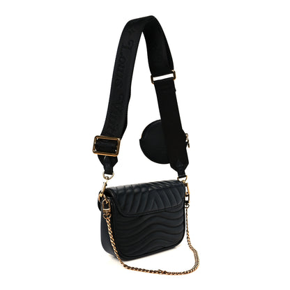 Louis Vuitton Calfskin New Wave Multi Pochette Black 3 of 13