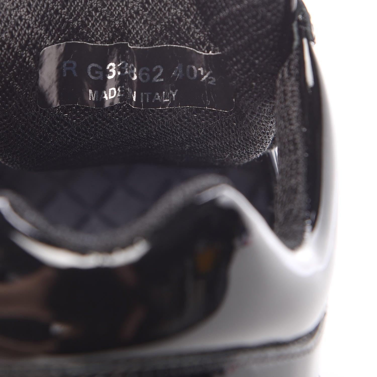 Chanel Calfskin Patent Transparent Sneakers 40.5 Black 8 of 9