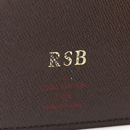 Louis Vuitton Damier Ebene Medium Ring Agenda Cover 6 of 11