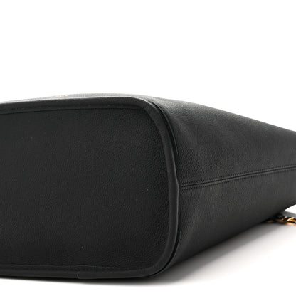 Louis Vuitton Monogram Calfskin Neo Neverfull Inside Out MM Black 16 of 16