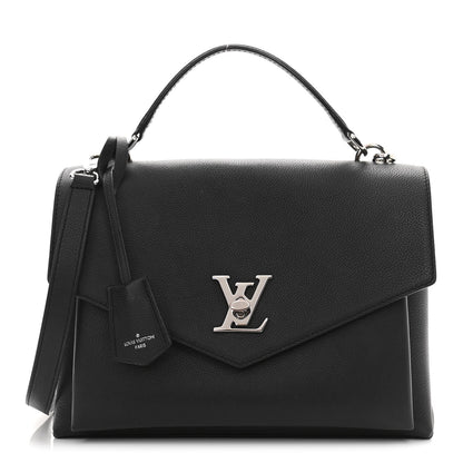 Louis Vuitton Soft Calfskin My Lockme Top Handle Black 1 of 11
