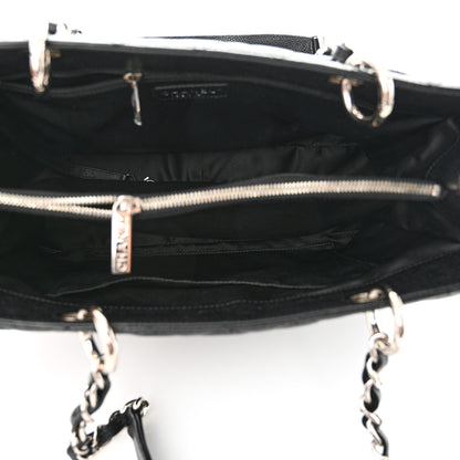 Chanel Caviar Quilted Grand Shopping Tote GST Black 5 of 13