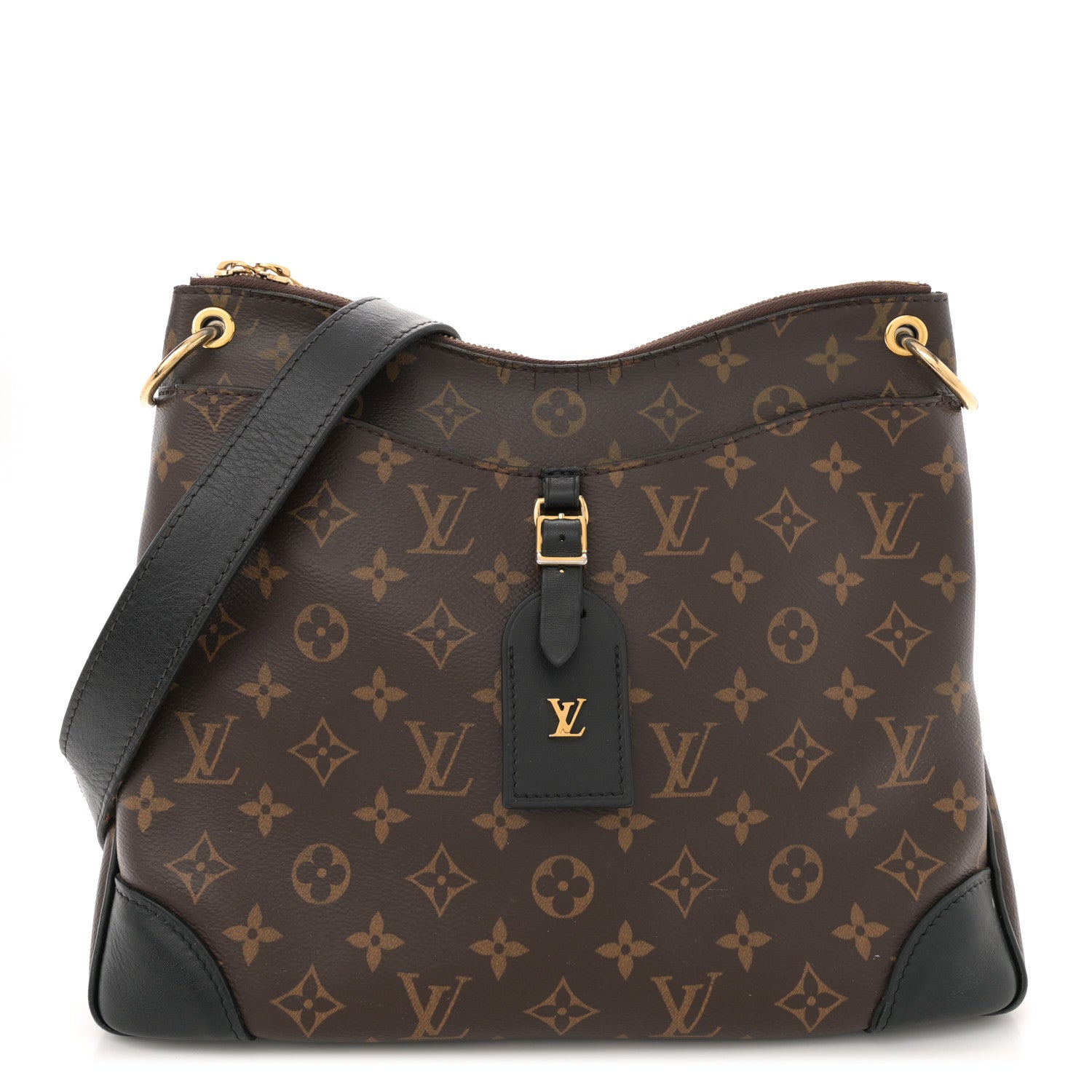 Louis Vuitton Monogram Odeon MM Black 1 of 15