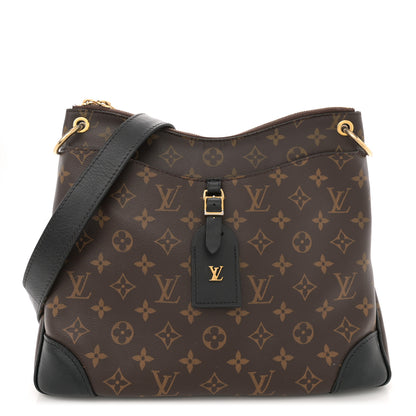 Louis Vuitton Monogram Odeon MM Black 1 of 15