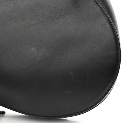 Christian Dior Calfskin Saddle Bag Black 13 of 13