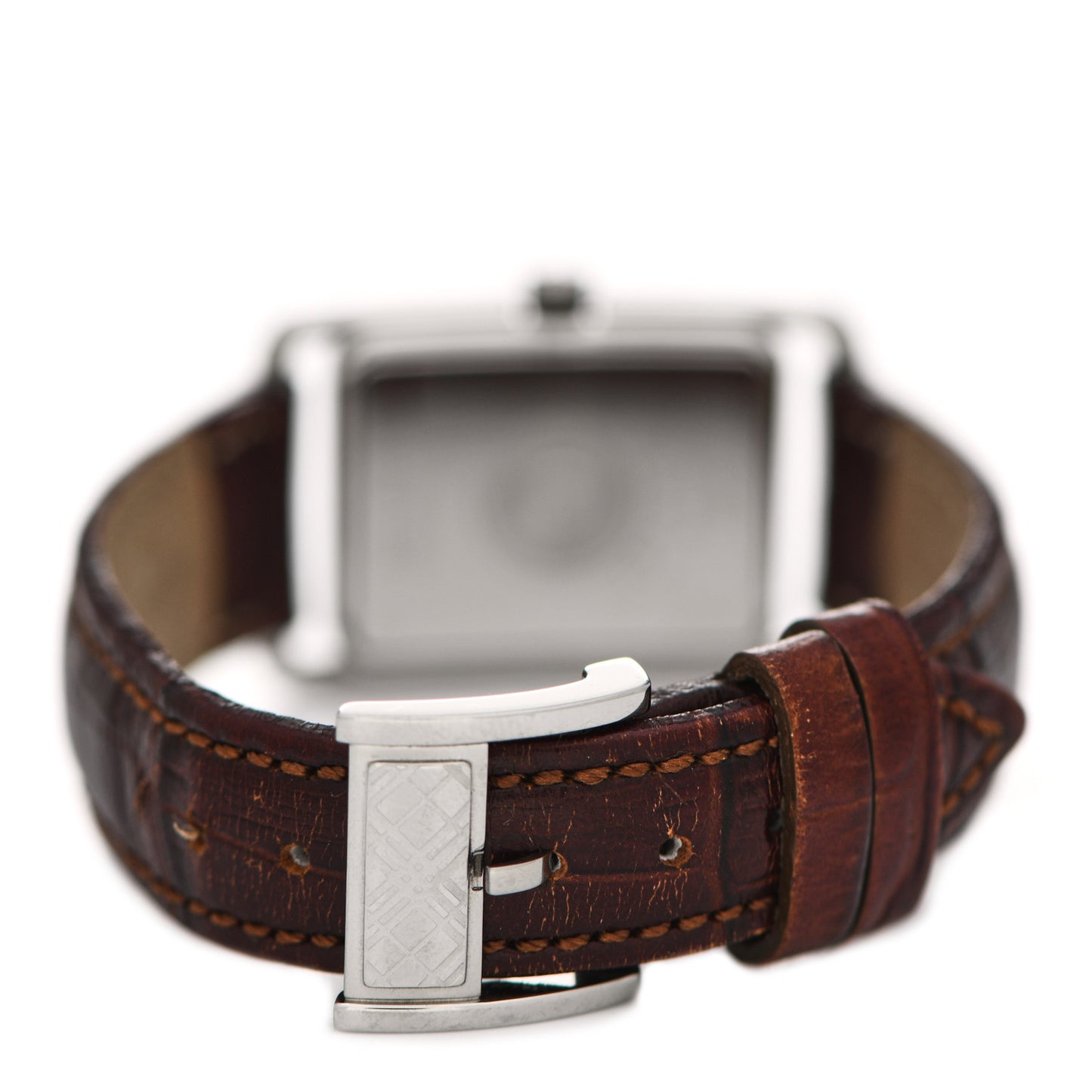 Stainless Steel Calfskin 23mm Quartz Watch Ivory BU1216