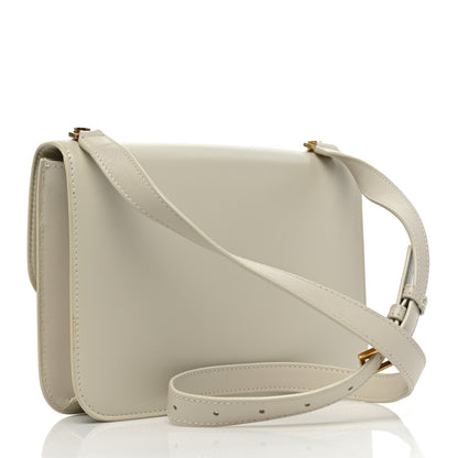 Saint Laurent Smooth Calfskin Carre Satchel Crema Soft 3 of 8
