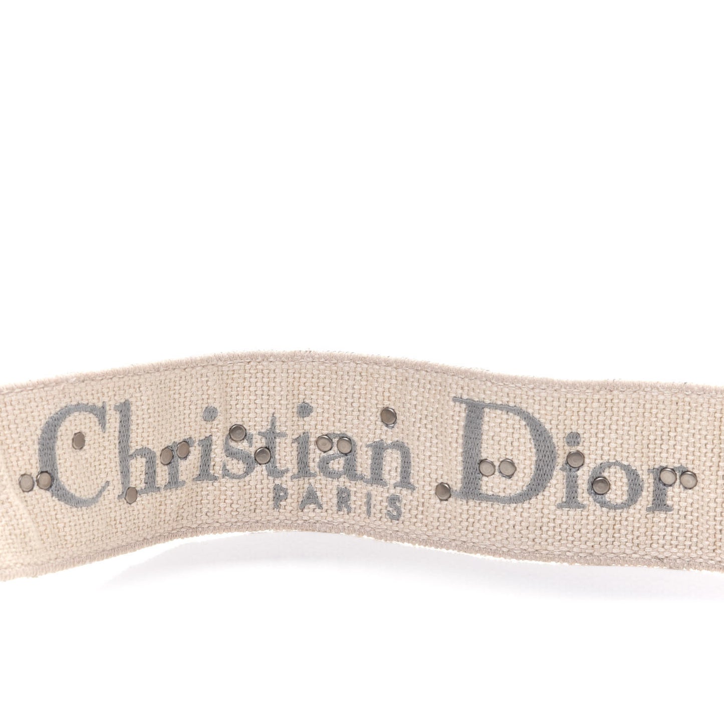 Oblique Studded Shoulder Strap Gris Multicolor