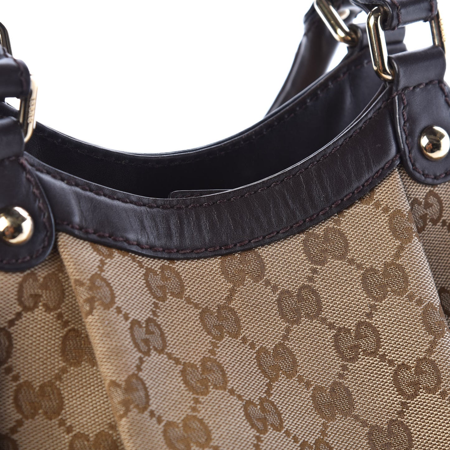 Monogram Medium Sukey Tote Dark Brown